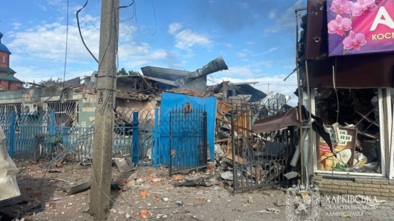 Російська армія атакувала підприємство на Харківщині, спалахнула пожежа