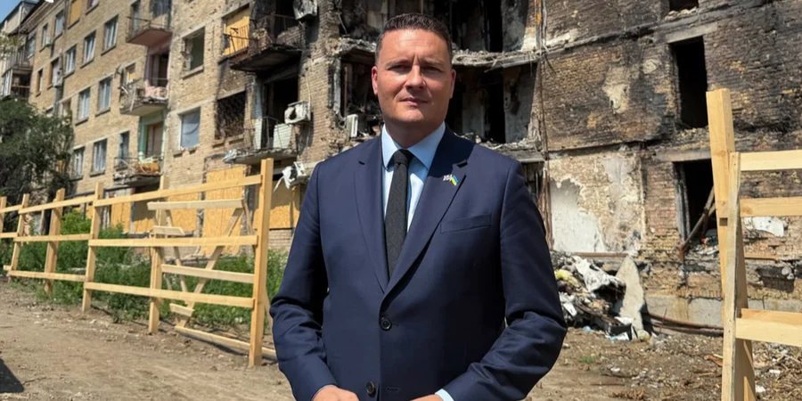 Міністр оборони Британії вперше прибув до Києва та зустрівся із Зеленським